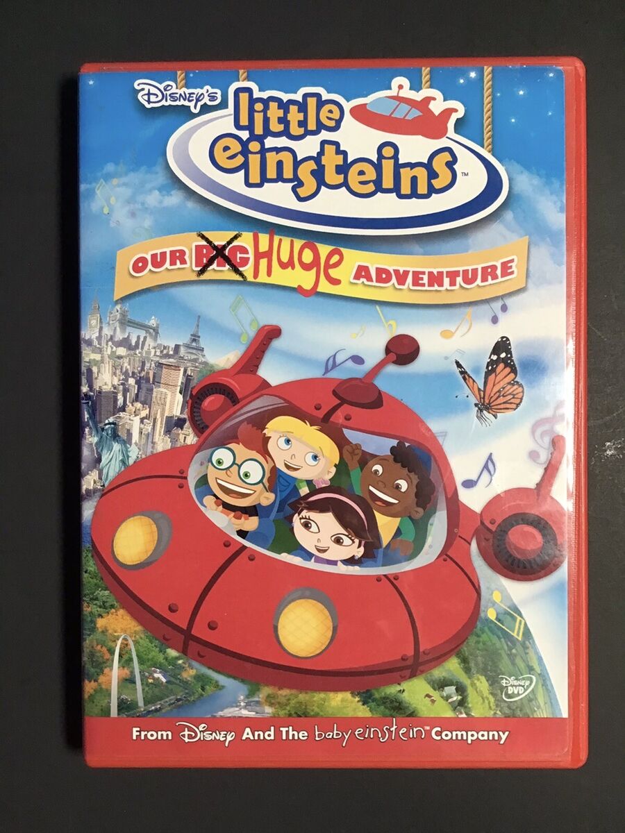 Little Einsteins DVD Lot (4) - Team Up x2 Huge Adventure Little Einsteins DVD Lot (4) - Team Up x2 Huge Adventure