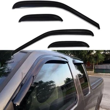 For 1999-2016 Ford F250 F350 Super Duty SuperCab Window Vent Visors Rain Guards 
