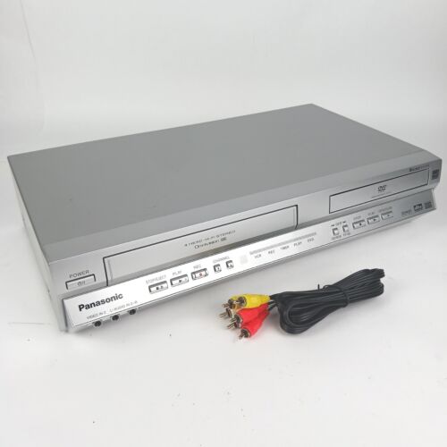 Lecteur combo magnétoscope et enregistreur VHS. RCA gratuits Panasonic PV-D4735S / Pas de télécommande  - Photo 1/19