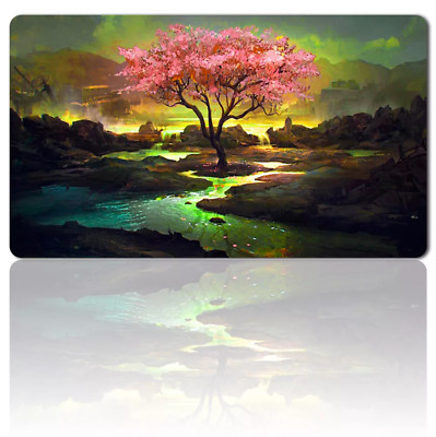 Pink-Tree - Brettspiel MTG Playmat Spiele Mousepad Spielmatte von TCG