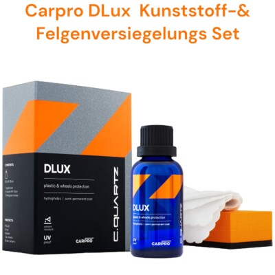 Felgenversiegelung, Kunststoffversiegelung CarPro DLUX 30 ml Set