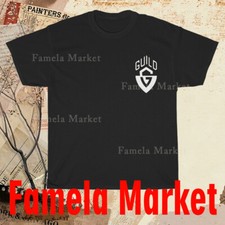 New Guild Guitars Logo Men's T Shirt funny size S to 5XL