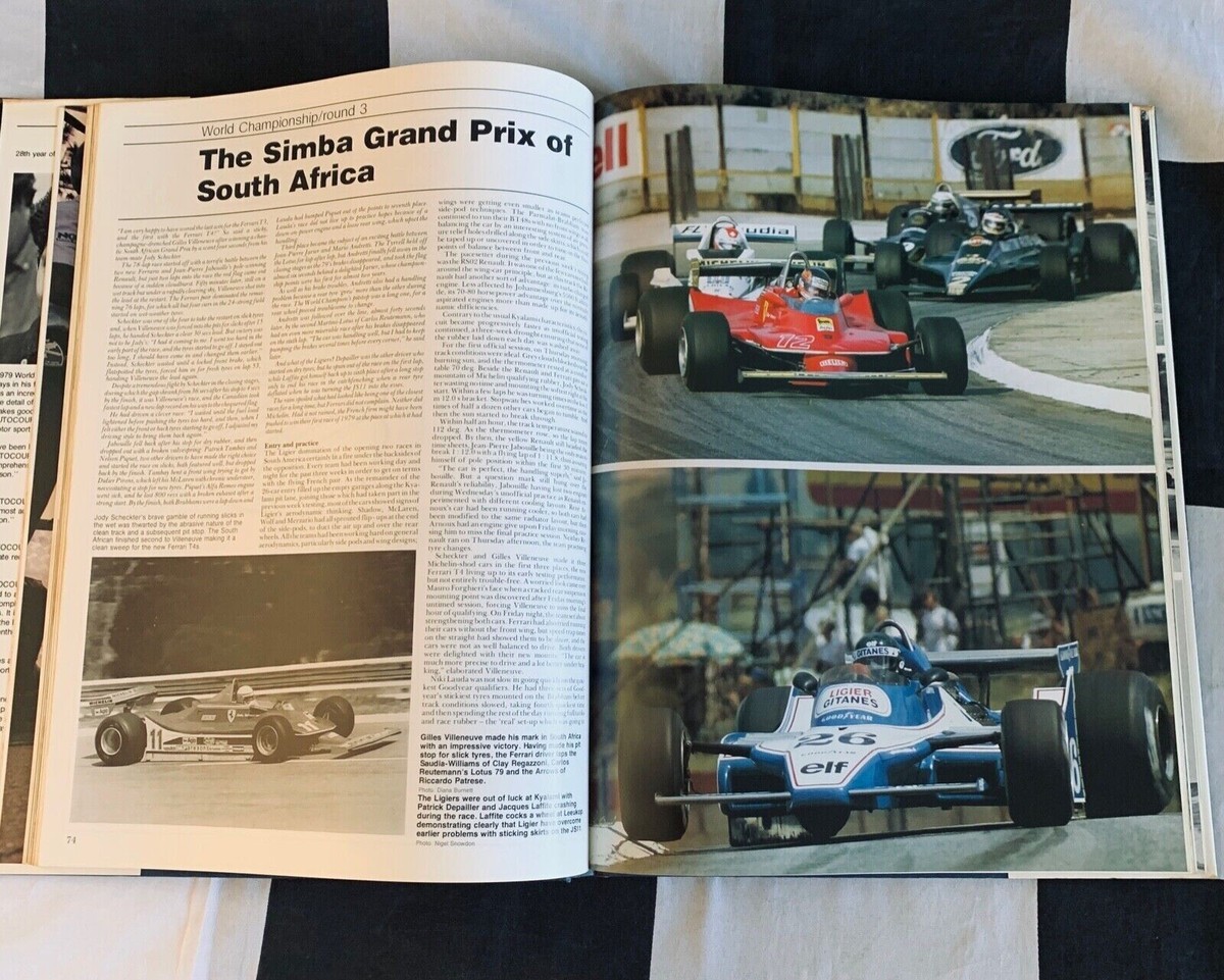 AUTOCOURSE 1979 80 ANNUAL YEARBOOK FORMULA ONE 1 INDY SPORTS CARS