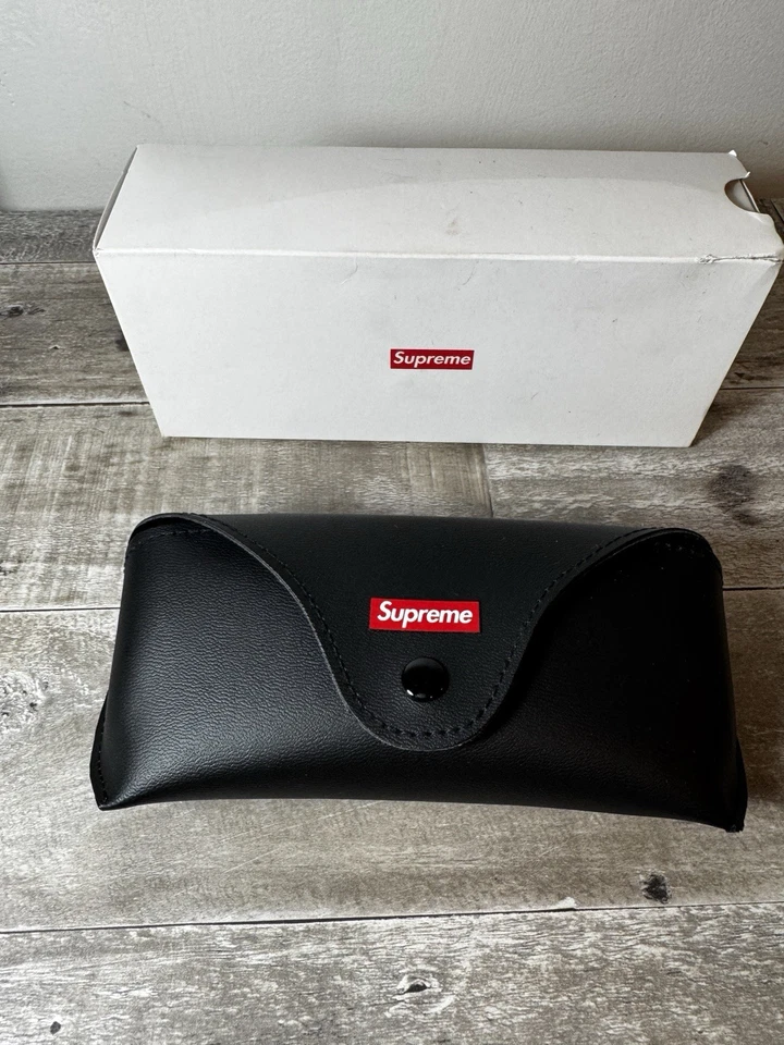 NEW SUPREME SUNGLASSES NOMI SS23G6 B LACK  M-8E58 - Image 4 of 4