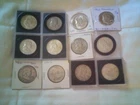 Franklin Half Dollar Lot 12 Coins- 1950-1962