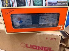 LIONEL LENNY DEAN DICK MADDOX SIGNED WEAVER CUSTOM PTD BOXCAR O SCALE