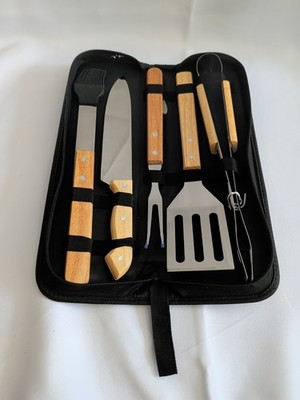 5 Piece Grill Set with Soft Case