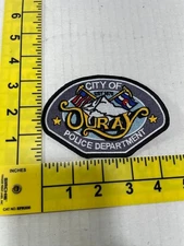 City Of Ouray Colorado CO Police Shoulder patch Police obsolete