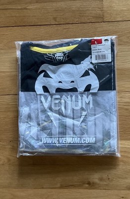 Venum Carioca 3 T-Shirt Black Size L Adult Unisex MMA Boxing Training Apparel