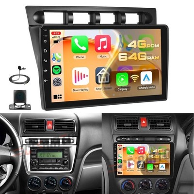 4+64G Android 15 Autoradio Für KIA PICANTO SA 2004-2007 CarPlay GPS RDS Navi KAM