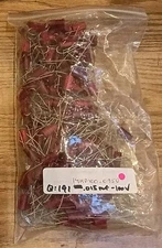 191 Qty 0.015 uF 15nF 100v Film Capacitor Electronix Express  14mp100.015u NOS