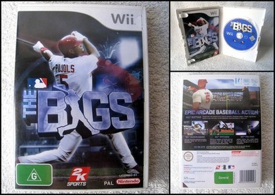 Nintendo Wii Video Game - The Bigs (PAL) with Manual