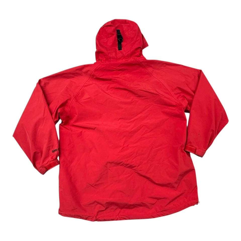 Vintage 90s LL Bean Gore-Tex Rain Jacket Women’s Size Large Red - Image 2 of 4