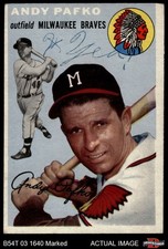 1954 Topps #79 Andy Pafko Braves 1.5 - FAIR