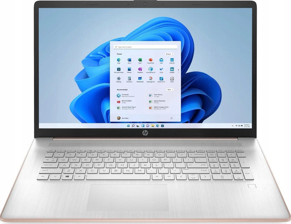 Portátil HP 17-cn0445nr 17.3" HD+ Intel Celeron N4120 1.1 GHz 4GB 256GB SSD W11H