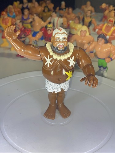 Hasbro WWF Kamala Series 7 Action Figure Wrestling...