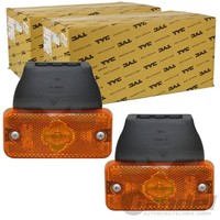 2X TYC Blinker Orange Beidseitig Passend FÜR CitroËN Jumper Fiat Ducato Peugeot