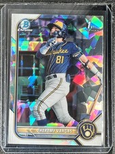 Vargas, Jheremy - 2022 Bowman Chrome Prospects - Sapphire 