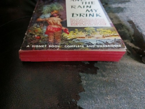 AND THE RAIN MY DRINK,Han Suyin PB PAPERBACK BOOK, 1960 1ST SIGNET,Ex NO UPC,HTF - Picture 5 of 20