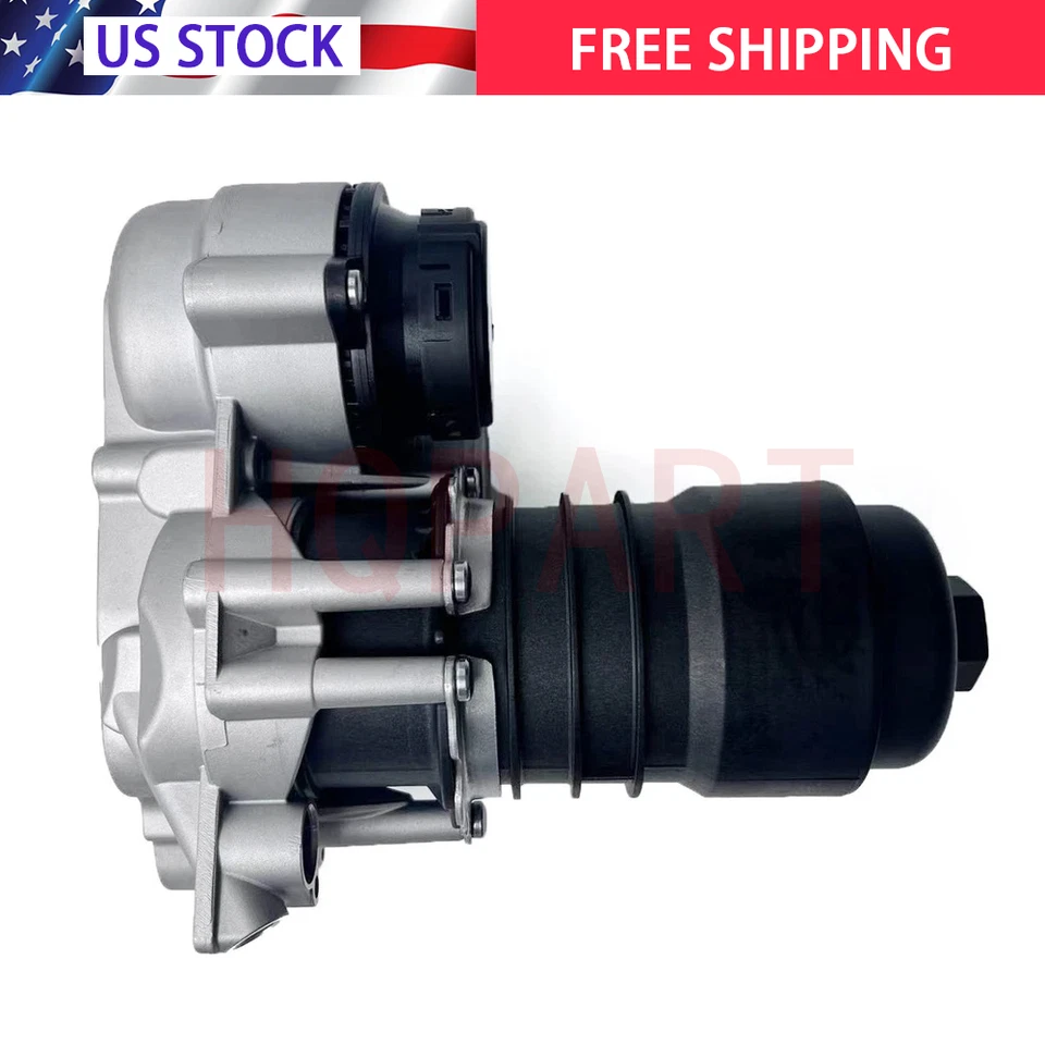 For Audi Q7 Touareg 2009-2015 Engine Oil Filter Housing 059115397AJ 057115433A Foto 2 de 4