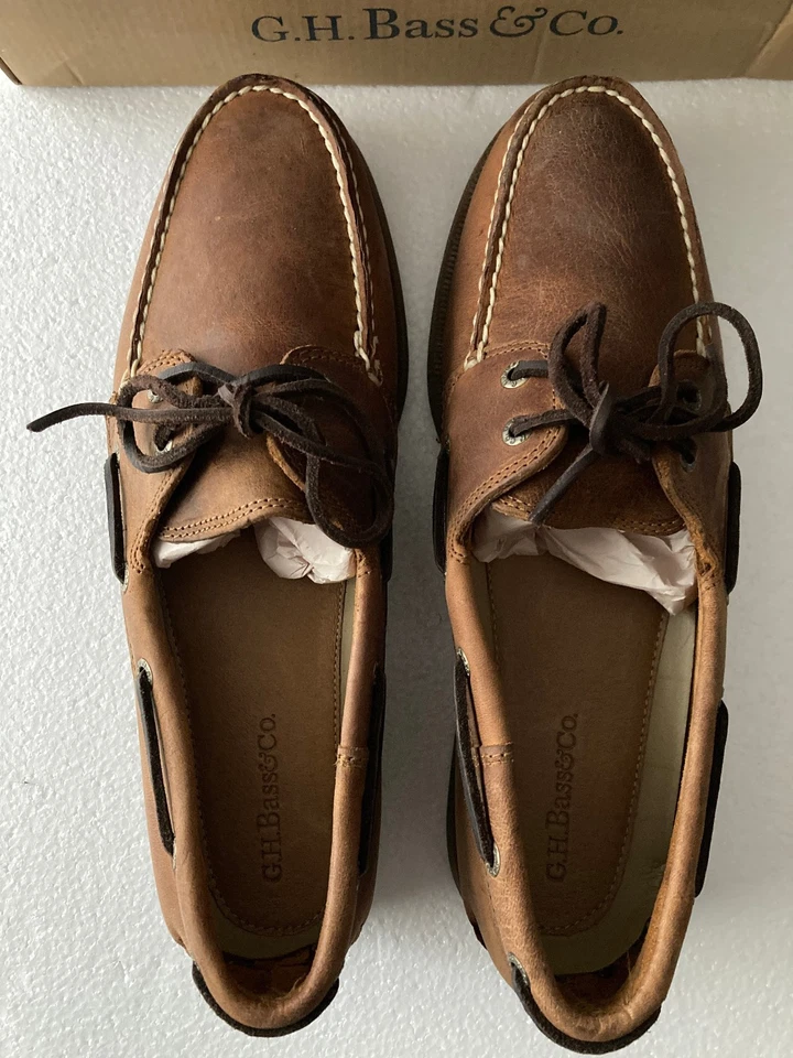 Men's BASS-HAMPTON CORE 2 CARAMEL Boat Shoe - Image 3 of 4