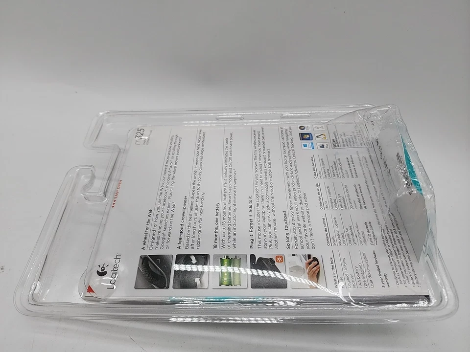 NEW Logitech M325 Wireless Mouse Web Scrolling PC / MAC / Laptop Purple / Violet - Image 2 of 3