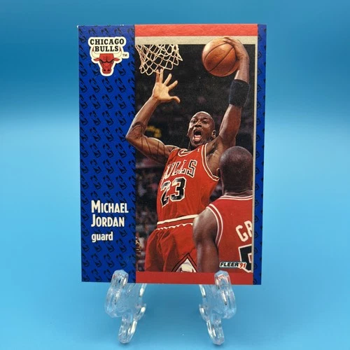 Michael Jordan 1991 Fleer Basketball Card #29 - Chicago Bulls
