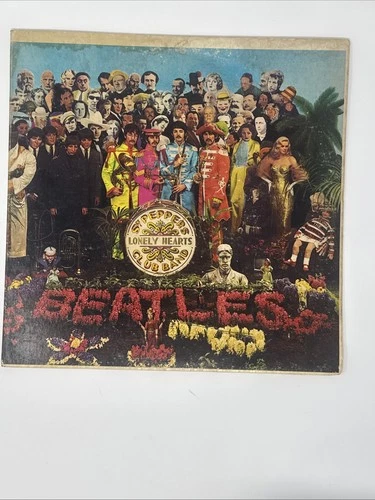 The Beatles Sgt. Pepper 1976 Capitol Press SMAS-2653 VG+ Orange Label