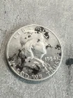 1954 D Franklin 90% Silver Half Dollar US Coin