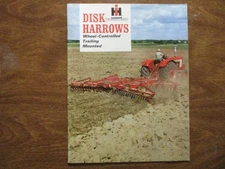 1965 International McCormick  DISK HARROWS  Brochure..40pg  VERY GOOD