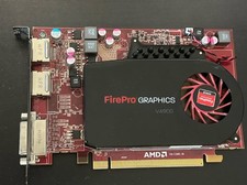 AMD FirePro V4900 1GB GDDR5 Dual DisplayPort DP-DVI PCI-Ex16 Video Graphics Card