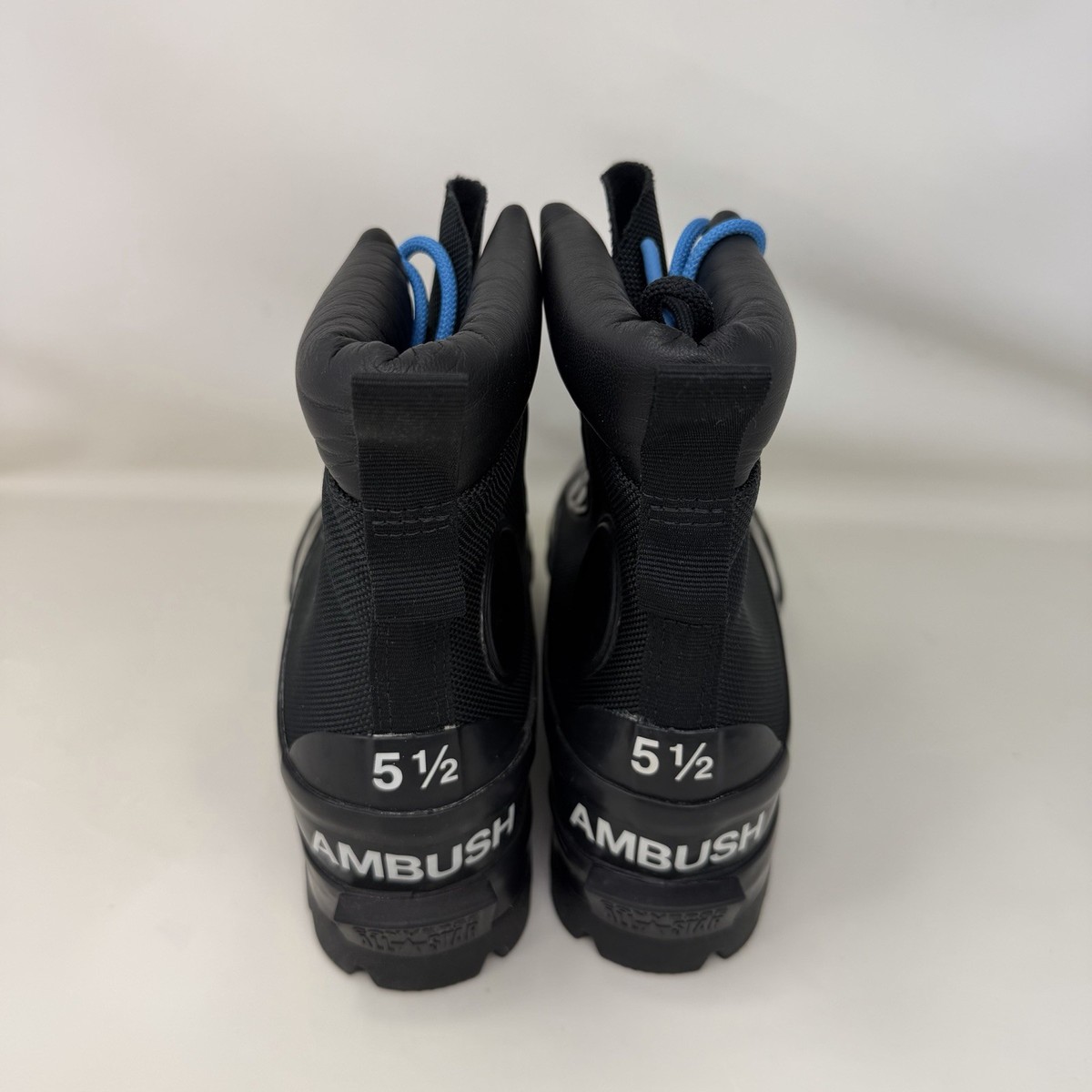 Converse x AMBUSH Chuck Taylor Lugged Boots Black Women's Size 7.5