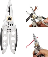 Multifunctional Wire Stripper Crimper Cable Cutter Pliers Crimping Tool