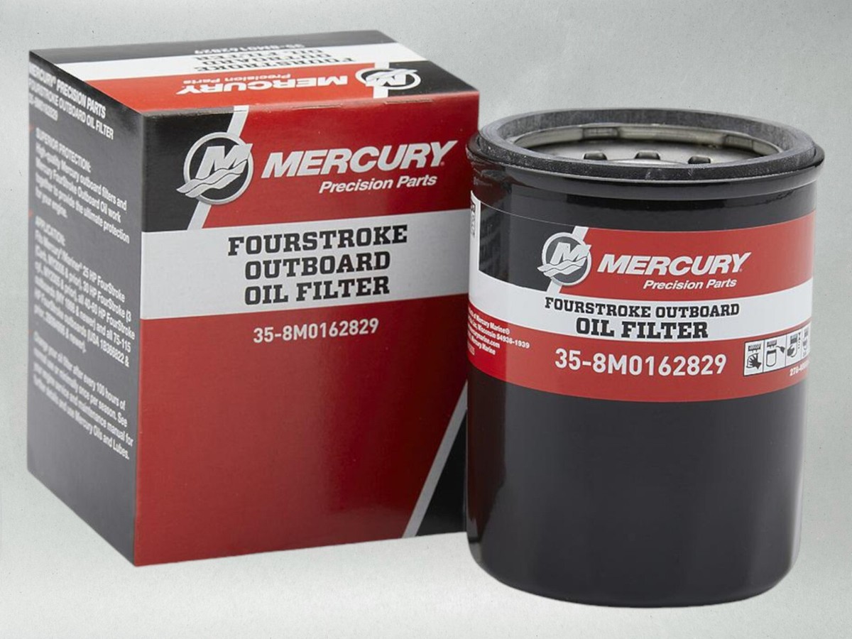 Mercury OEM Outboard Oil Filter for Mercury 25-115hp 8M0162829