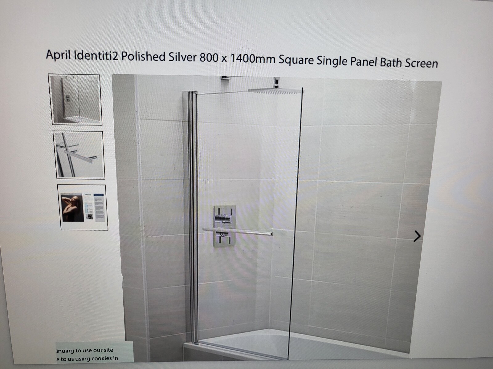 over bath shower screen eBay