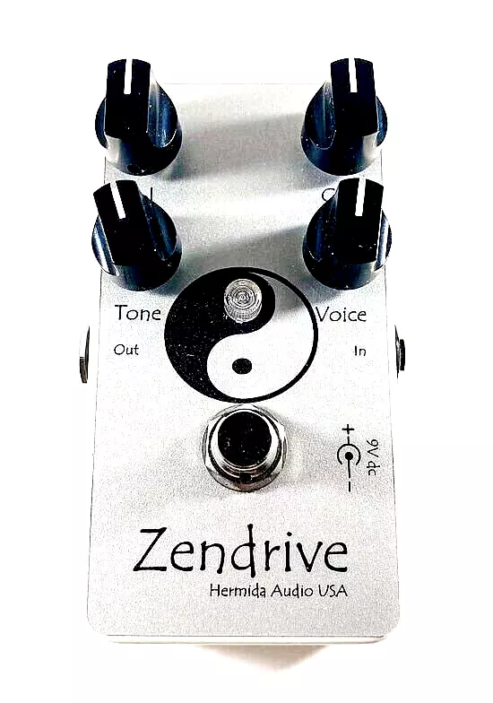 Lovepedal/Hermida Zendrive White (Vanilla Mojo) Guitar Effects Pedal
