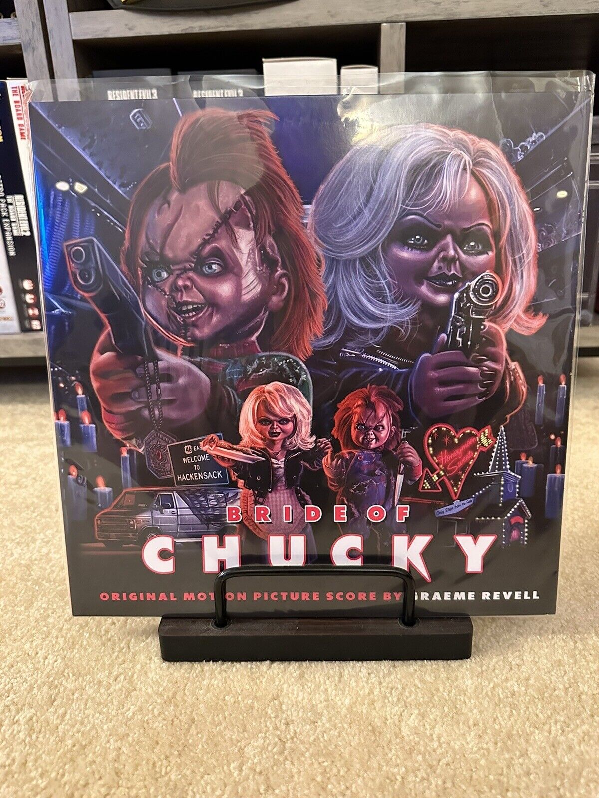 Bride of Chucky Original Motion Picture Score Vinyl Lp Record 2xlp Graeme Revell