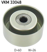 SKF VKM 33048 UMLENK-/FÜHRUNGSROLLE, Keilrippenriemen Mitte Unten FÜR CitroËN PE