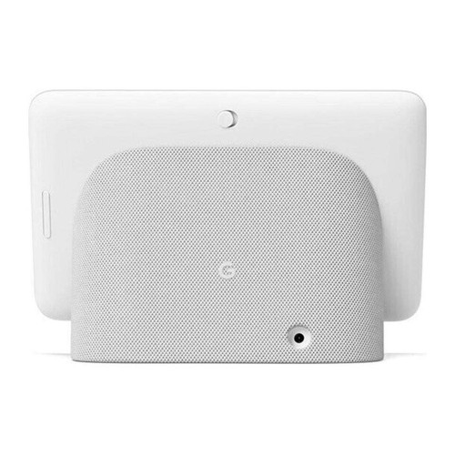 Google Nest Hub 2nd Gen Chalk Smart Display Grigio - Foto 4 di 5