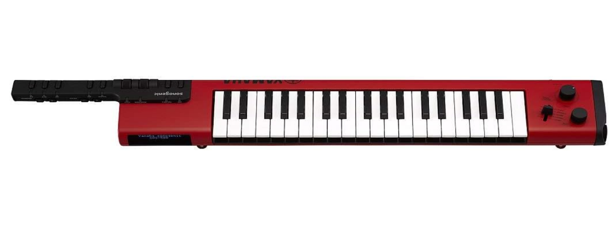 Yamaha SHS-500RD Sonogenic Keytar 37-Key Red Shoulder Keyboard
