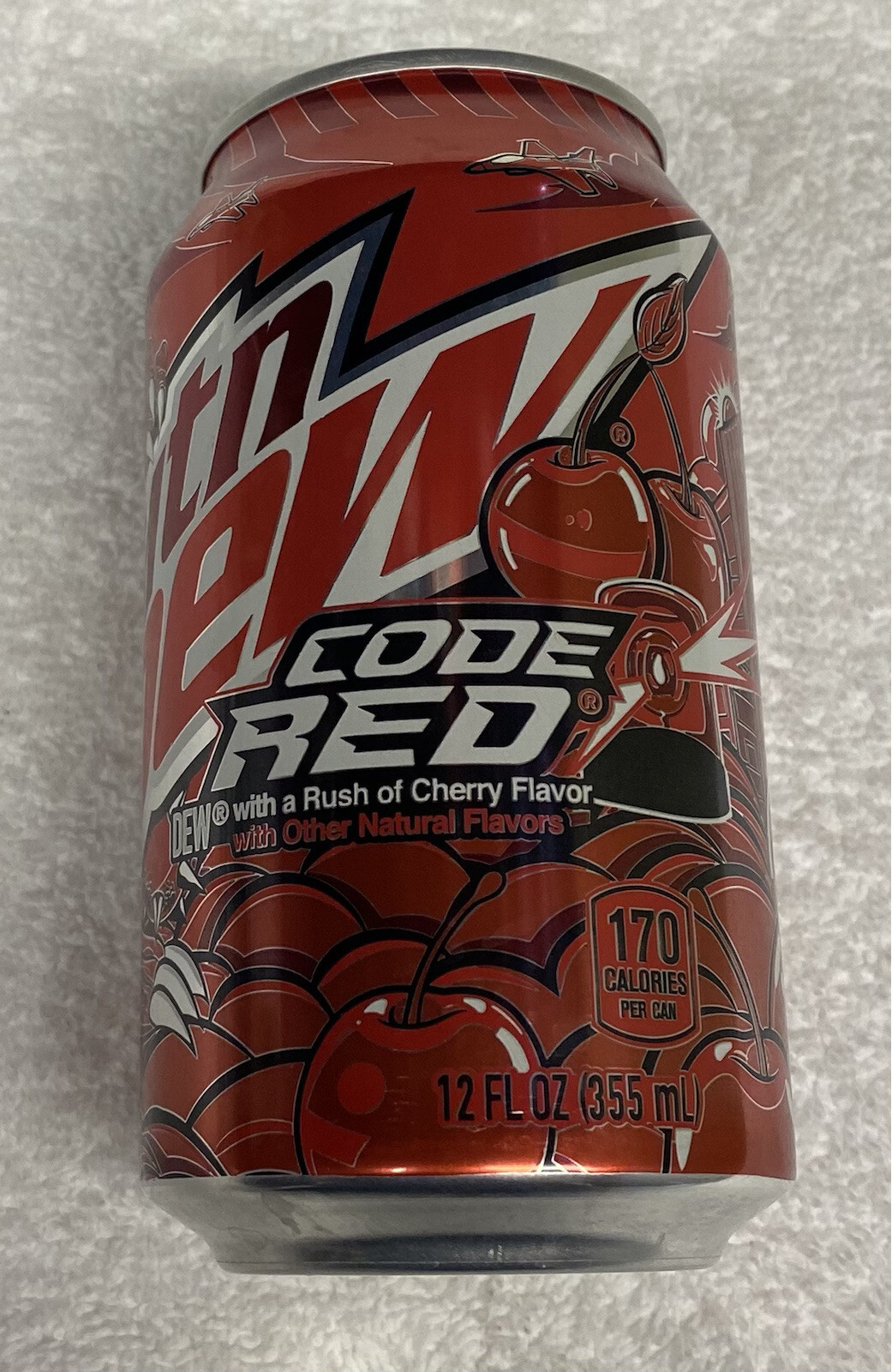 Mountain Mtn Dew: Code Red - Top Opened Empty Can - 2022 Art Style | eBay