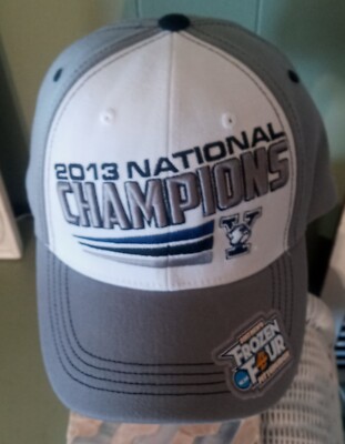 rare Yale Bulldogs Hockey National Champions hat cap Frozen Four Locker  Room