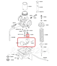 Carburetor Float Pin Needle Set For Kawasaki KX60 KX65 KX80 KDX80