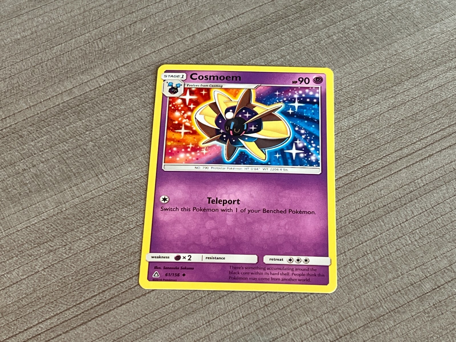 Pokemon Trading Card 2018 - Cosmoem
