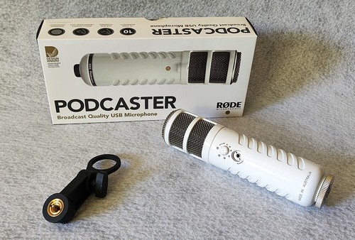 Rode Podcaster USB Mikrofon | PSM1 Spinne | DS1 Tischstativ (höhenverstellbar) - Bild 2 von 19