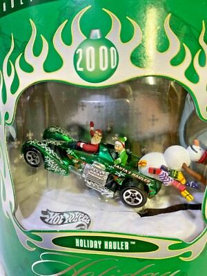 HOT WHEELS HOLIDAY 2000 SET OF 2 - MINT IN BOX - FREE SHIPPING