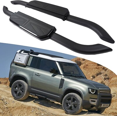 Fits Land Rover Defender 90 2D 2020-2024 Side Step Running Board Nerf Bar