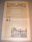 Lewiston Maine Journal Magazine Oct. 1928 - Lisbon Falls History / Pres. Madison