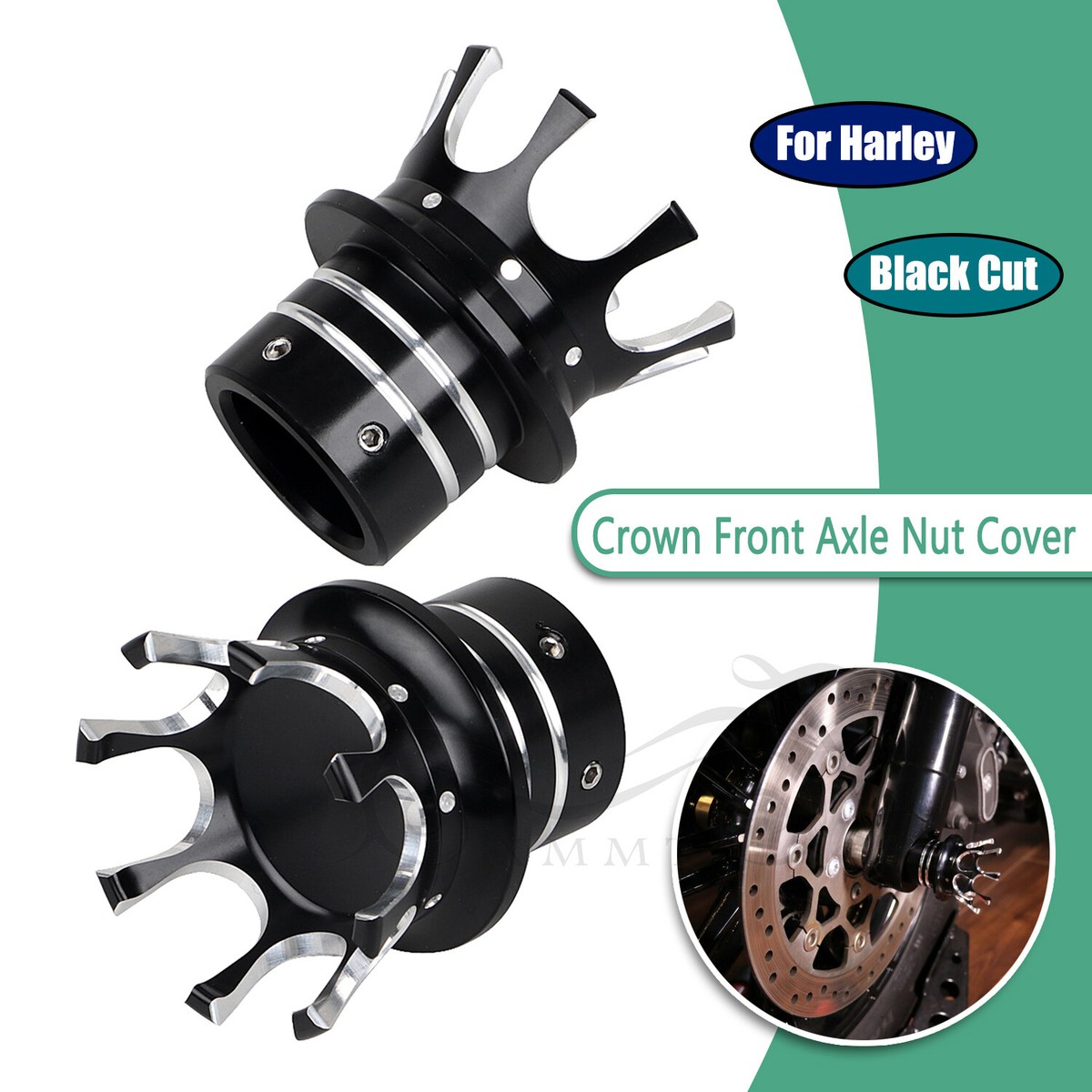Chrome Front Rear Axle Cap Nut Covers For Harley Touring Dyna Softail Road Glide Chrome Front Rear Axle Cap Nut Covers For Harley Touring Dyna Softail Road Glide