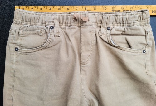 pants LS-165 LEVI’S Boy’s Jogger Drawstring Stretch XL / 20 / 30” Khaki Tan - Picture 5 of 11